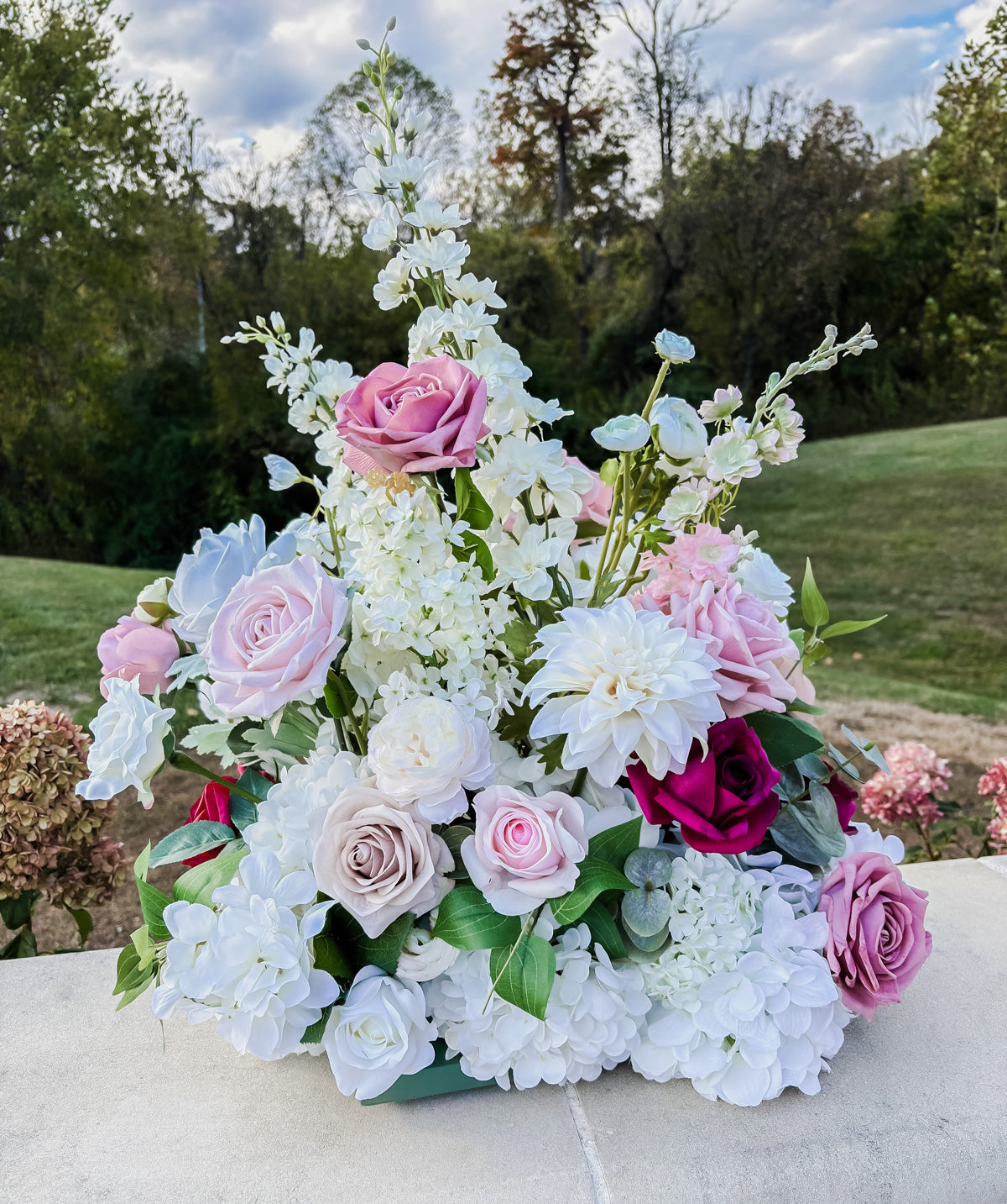 Rose Garden Aisle Floral