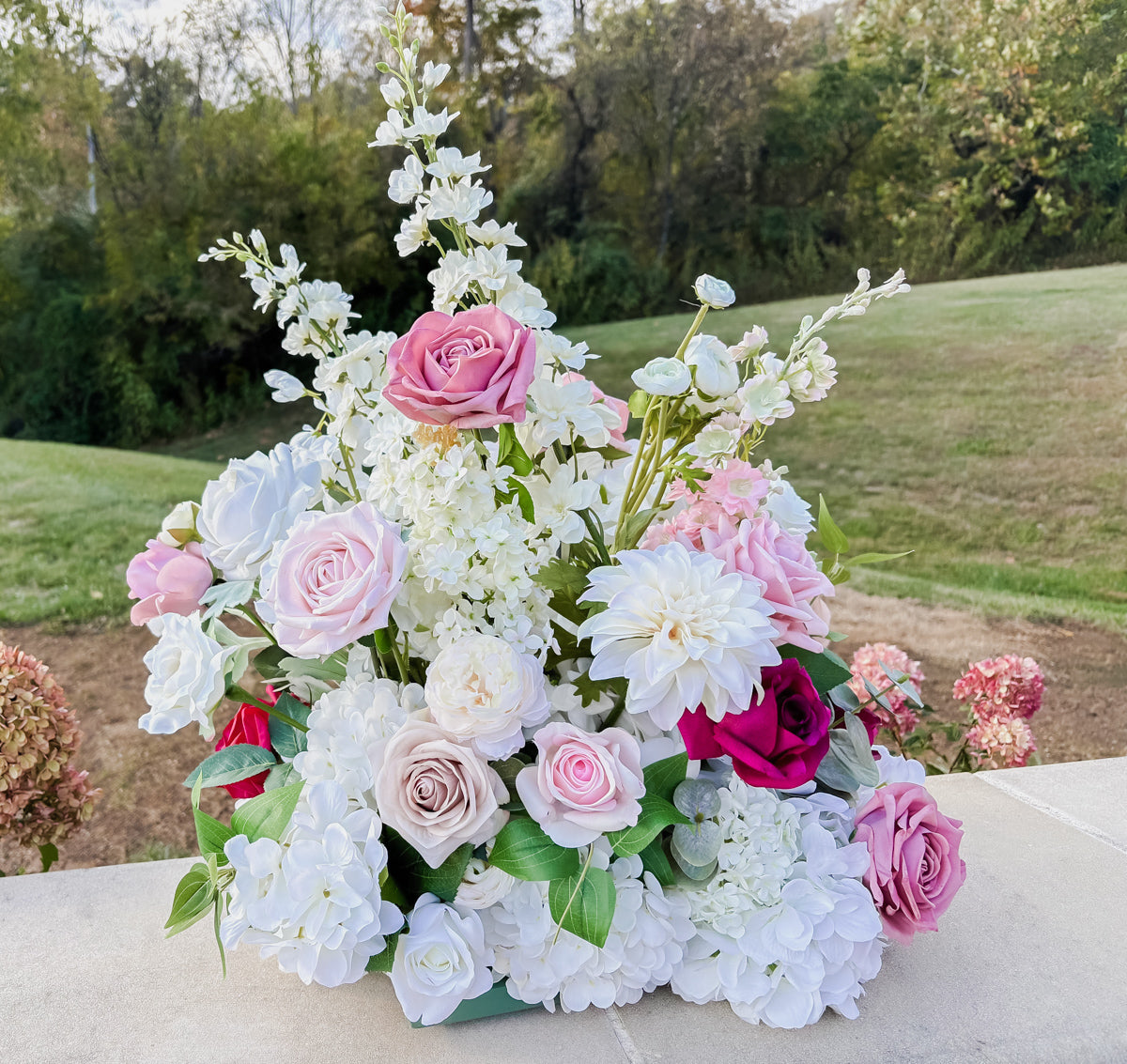 Rose Garden Aisle Floral